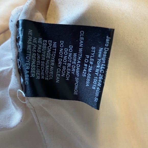 Members Only Faux Leather Bomber Jacket, size Medium - Picture 11 of 11